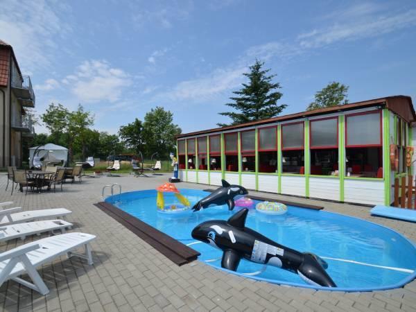 Апартаменти Willa Plaza Pokoje I Domki Z Widokiem Na Morze Дзівнув Екстер'єр фото